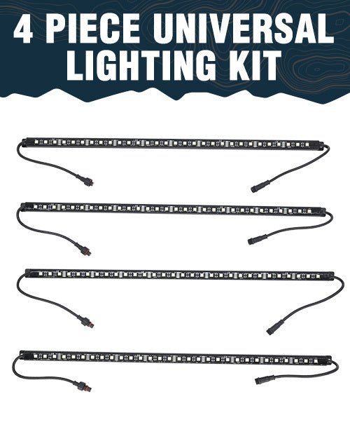 OVS 4 Piece Universal LED Light Kit – Plug & Play RGBWW Awning Lights