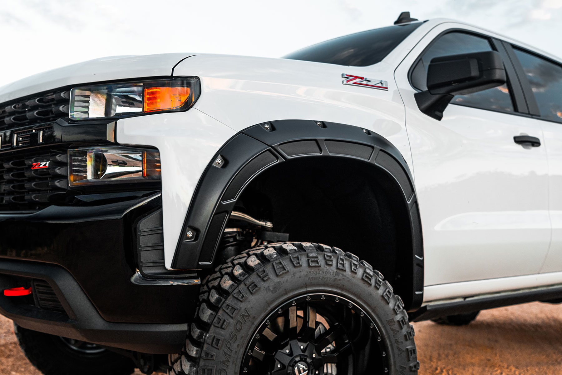 Rough Country Defender Fender Flares for 2019-2026 Chevy Silverado 1500