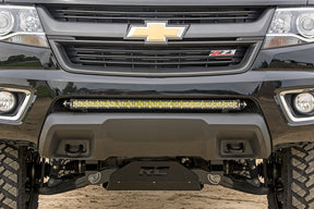 Rough Country Bumper 30 inch LED Light Mount for 2015-2022 GM Canyon & Colorado