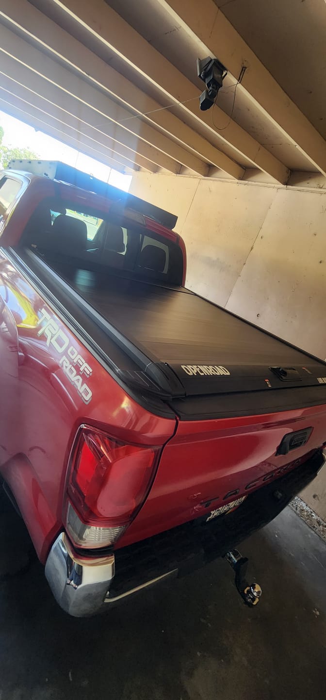 Openroad Aluminum Retractable Tonneau Bed Cover for 2016-2023 Toyota Tacoma (5ft Bed)