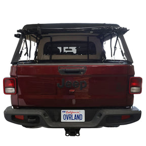 Explorer Soft Shell Foldable Bed Cap for 2020-2026 Jeep Gladiator JT | OVS Black Diamond