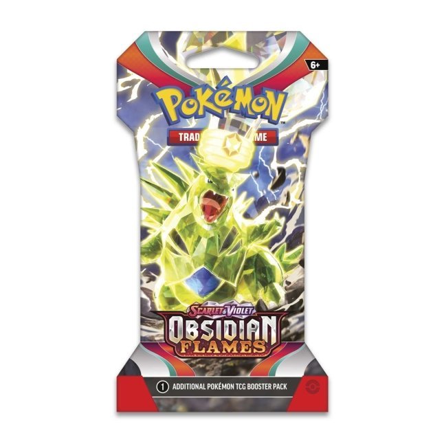Obsidian Flames | Sleeved Booster Pack (1 Pack) - Pokémon TCG: Scarlet & Violet