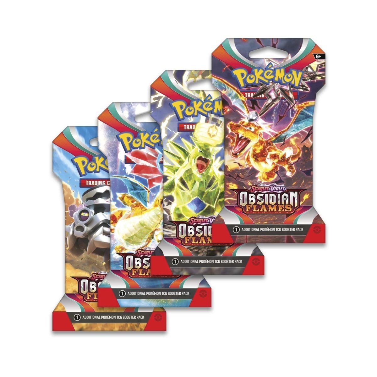Obsidian Flames | Sleeved Booster Pack (1 Pack) - Pokémon TCG: Scarlet & Violet
