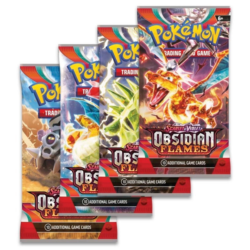 Obsidian Flames | Sleeved Booster Pack (1 Pack) - Pokémon TCG: Scarlet & Violet