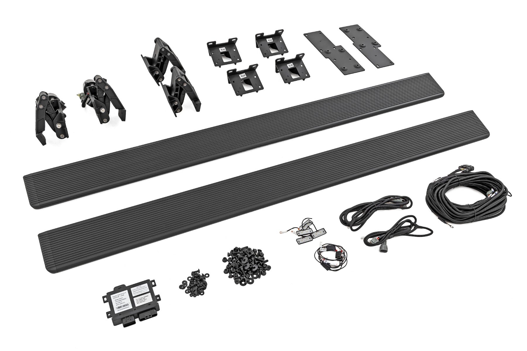 Rough Country Power Running Boards for 2015-2026 Ford F-150/Lightning/F-250 & F-350/Raptor