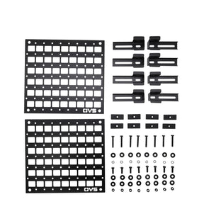 OVS Truck Cap Molle Panel Add On - Side Door (Pair) + Hardware