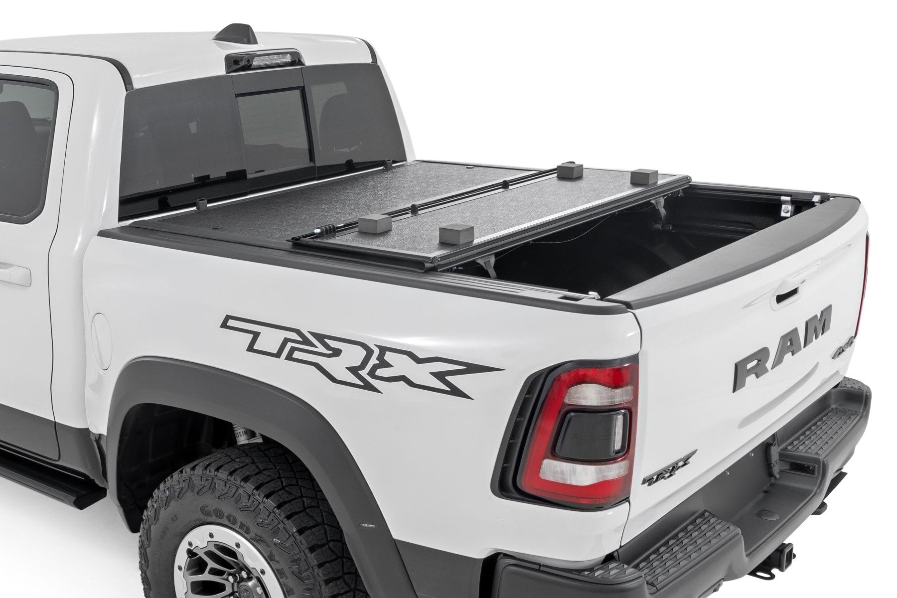 Rough Country Hard Low Profile Bed Cover for 2021-2024 Ram 1500 & 1500 TRX