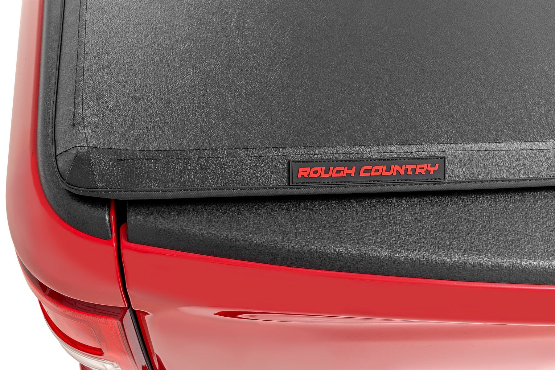 Rough Country Soft Tri-Fold Bed Cover for 2017-2020 Ford F-150/Raptor