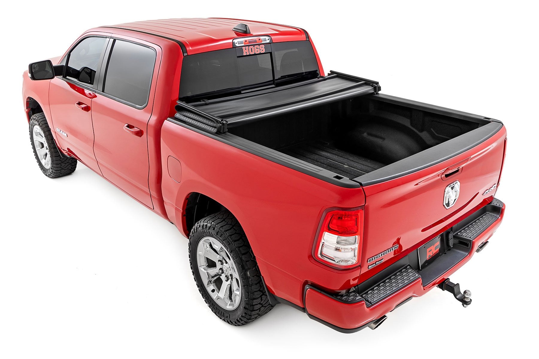Rough Country Soft Tri-Fold Bed Cover for 2021-2024 Ram 1500 & 1500 TRX