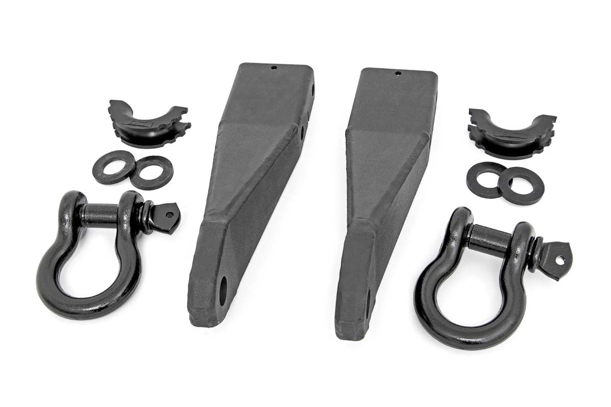 Rough Country Tow Hook Brackets for 2020-2026 GMC Sierra 2500 HD
