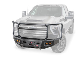 WARN Ascent Front Bumper | 2024-2026 Silverado 2500HD & 3500HD | Winch Ready