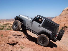 Smittybilt OEM Replacement Soft Top For 07-09 Wrangler JK 2 Door Black Diamond - Recon Recovery