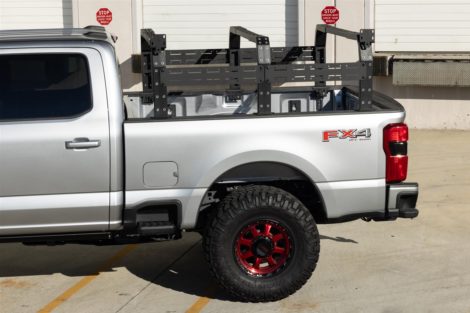 Smittybilt Defender Tall Truck Bed Rack | Overland-Ready Roof Tent Mount & Cargo Storage
