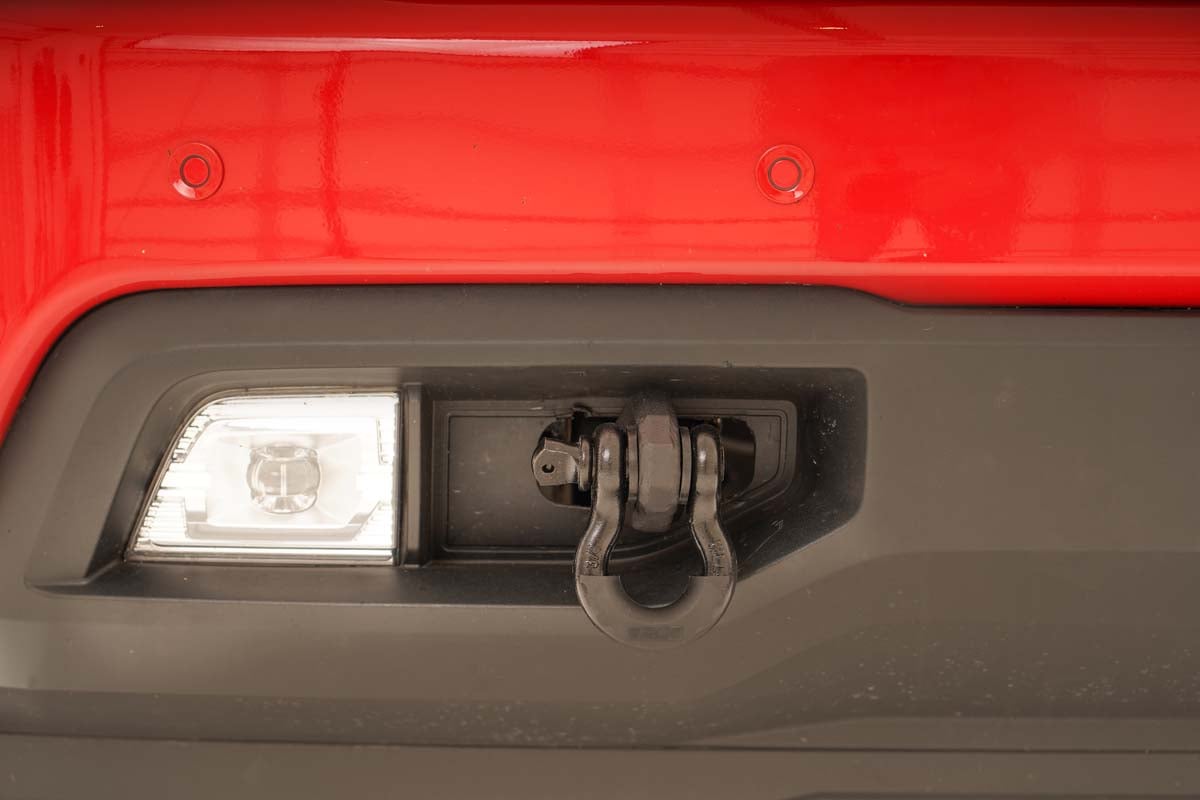 Rough Country Tow Hook Brackets for 2019-2022 Chevy Silverado 1500