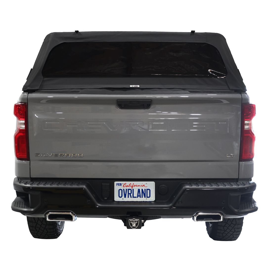 Explorer Soft Shell Foldable Bed Topper 2019-2026 Silverado Sierra 1500 5.8' Bed | OVS Black Diamond