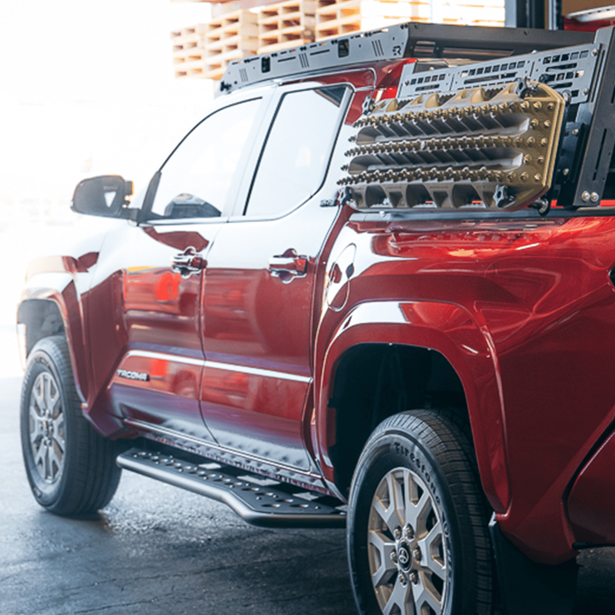 Cali Raised Bolt On Step Edition Rock Slider For 2024+ Toyota Tacoma USA Made