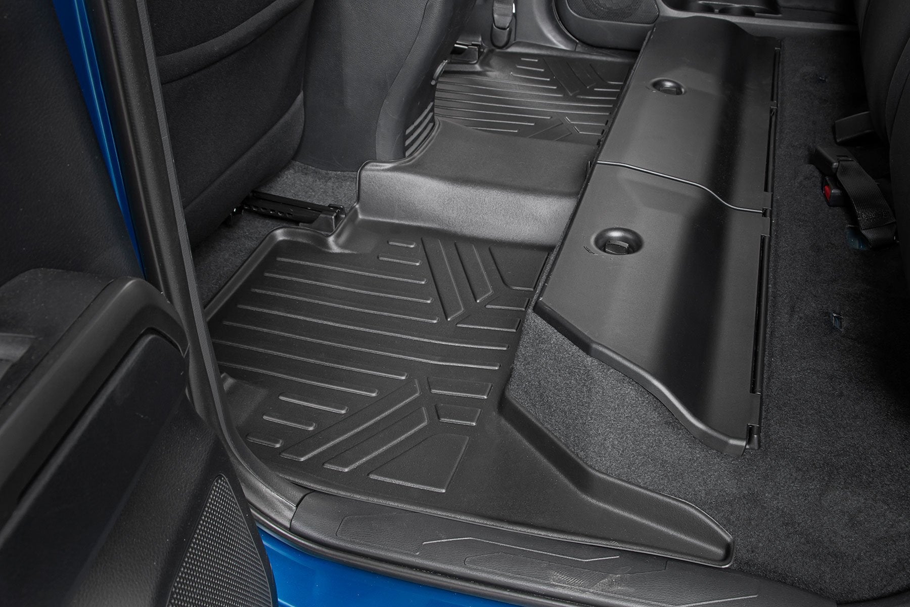 Rough Country Floor Mats | Front and Rear | Toyota Tacoma 2WD/4WD (2016-2023)