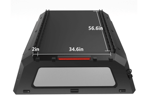 Openroad Aluminum Light Weight Modular Truck Cap for 2016-2023 Toyota Tacoma 6ft Bed