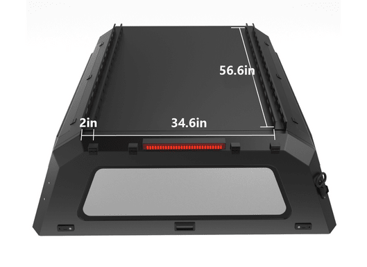 Openroad Aluminum Light Weight Modular Truck Cap for 2016-2023 Toyota Tacoma 5ft Bed