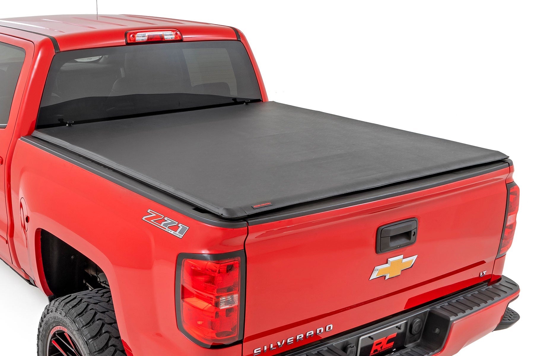 Rough Country Soft Roll Up Bed Cover Chevy/GMC 1500 & 2500HD/3500HD (14-19 & Classic)