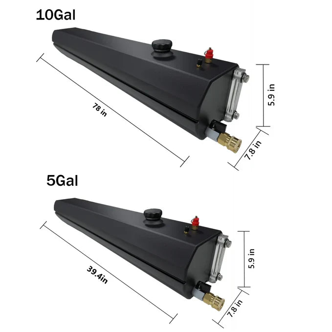Portable Camping Aluminum Water Tank with Mounting Brackets