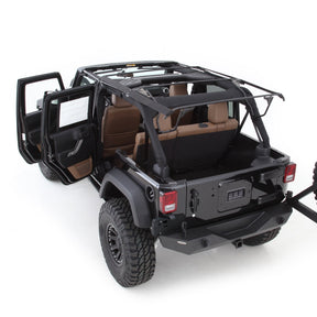 Smittybilt OEM Style Soft Top Frame Assembly For 2007-2018 Jeep Wrangler JKU - Recon Recovery