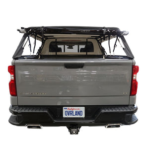 Explorer Soft Shell Foldable Bed Topper 2019-2026 Silverado Sierra 1500 5.8' Bed | OVS Black Diamond