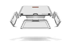 RSI EVOd Defender EDGE SmartCap in OEM White for 2022-2026 Nissan Frontier 6ft Long Bed