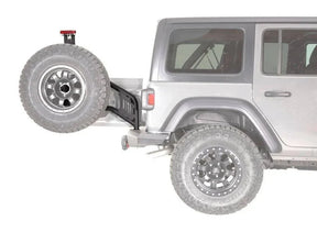WARN Elite Rear High Clearance Bumper for 2018–2026 Jeep Wrangler JL | With or Without Tire Carrier