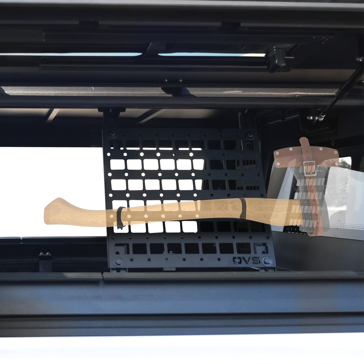 OVS Truck Cap Molle Panel Add On - Side Door (Pair) + Hardware